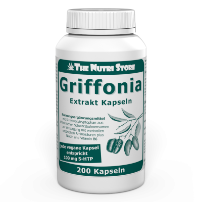 Griffonia 5-HTP 100 mg vegane Kapseln 200 Stück