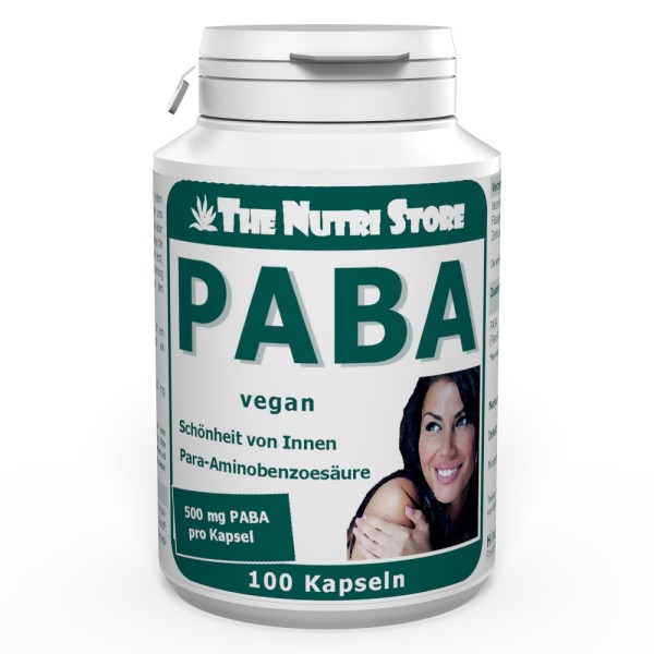 PABA 500 mg vegan Kapseln 100 Stück