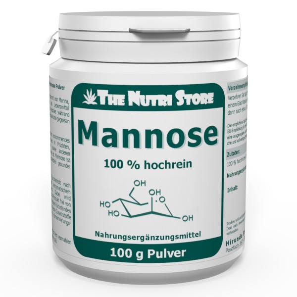 Mannose 100 % rein Pulver 100 g