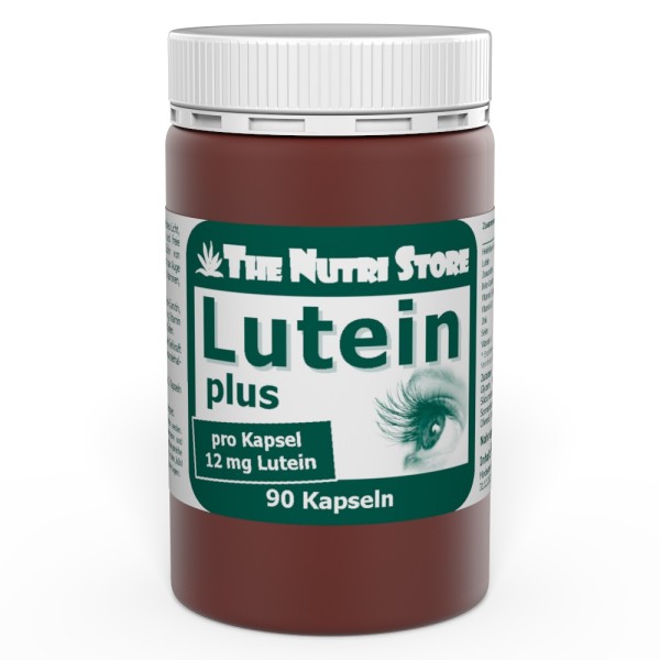 Lutein 12 mg + Zeaxanthin Heidelbeer Kapseln 90 Stück