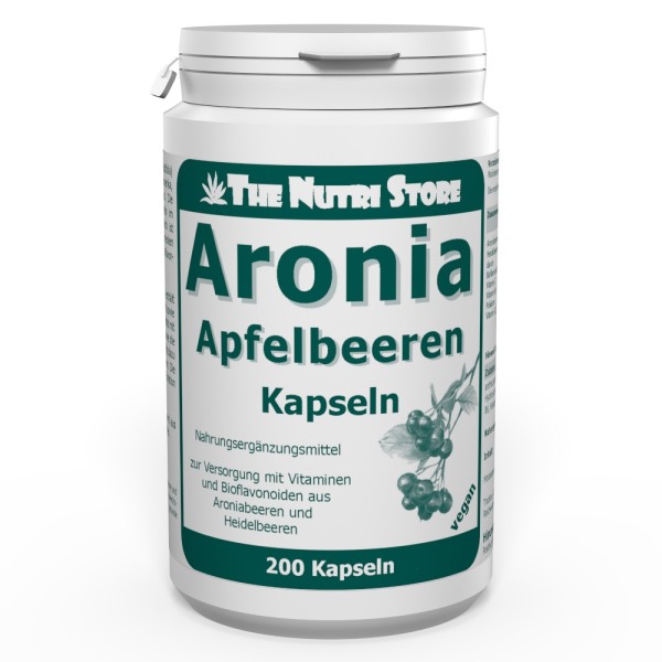 Aronia Apfelbeeren vegane Kapseln 200 Stück