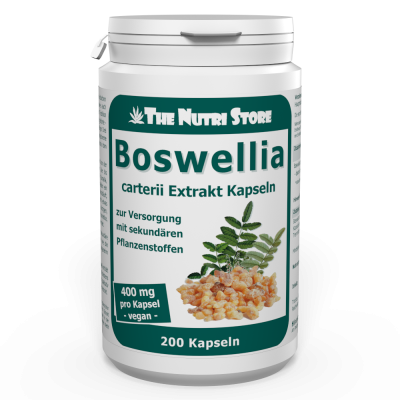 Boswellia carterii 400 mg Extrakt Kapseln 200 Stück