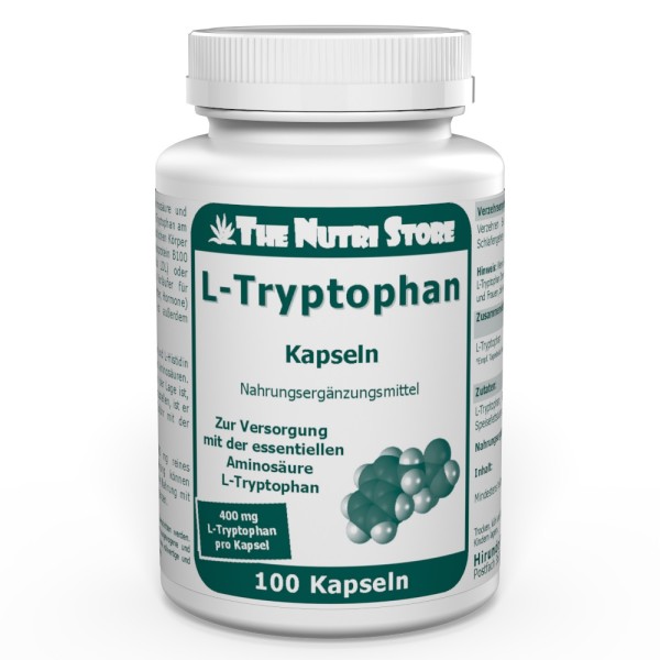 L-Tryptophan 400 mg Kapseln 100 Stück