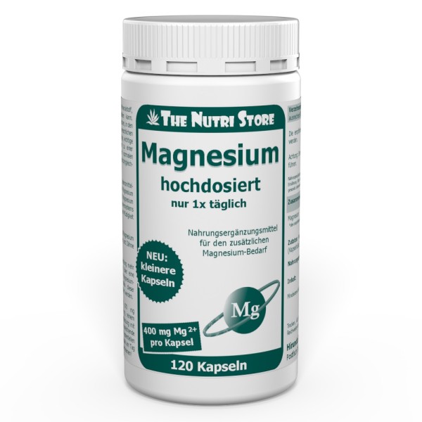 Magnesium 400 mg Kapseln 120 Stück