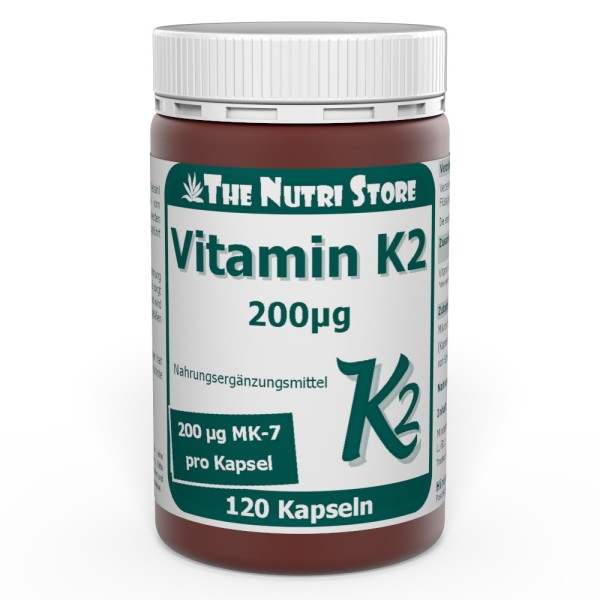 Vitamin K2 200 µg Kapseln 120 Stück